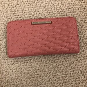 Rebecca Minkoff Pink Quilted Wallet